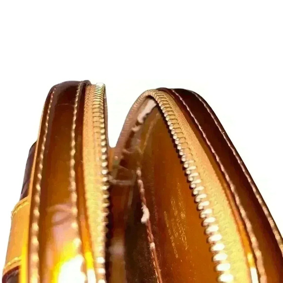 Louis Vuitton Authentic Vernis Christie PM Bronze Patent Leather Crossbody Bag - Picture 13 of 15